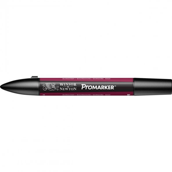 Winsor Newton Letraset Promarker Kalem R424 Burgundy - 3