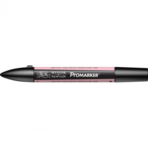 Winsor Newton Letraset Promarker Kalem R228 Baby Pink - 3