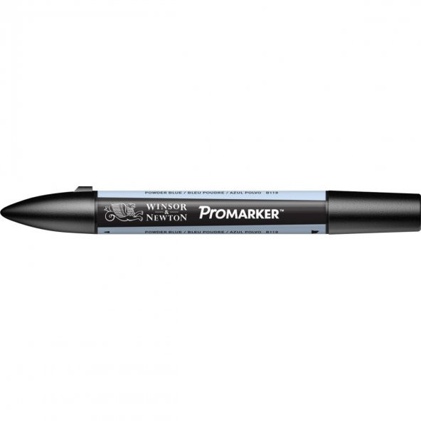 Winsor Newton Letraset Promarker Kalem B119 Powder Blue - 3
