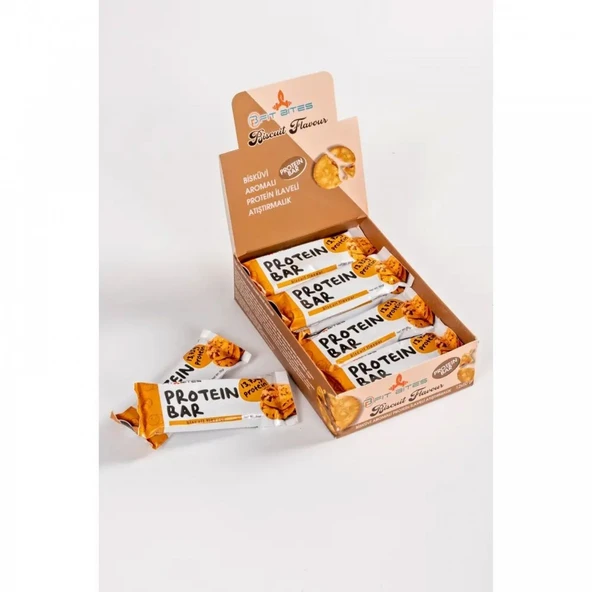 Fit Bites Protein Bar Bisküvi Aromalı 50 gr. x12
