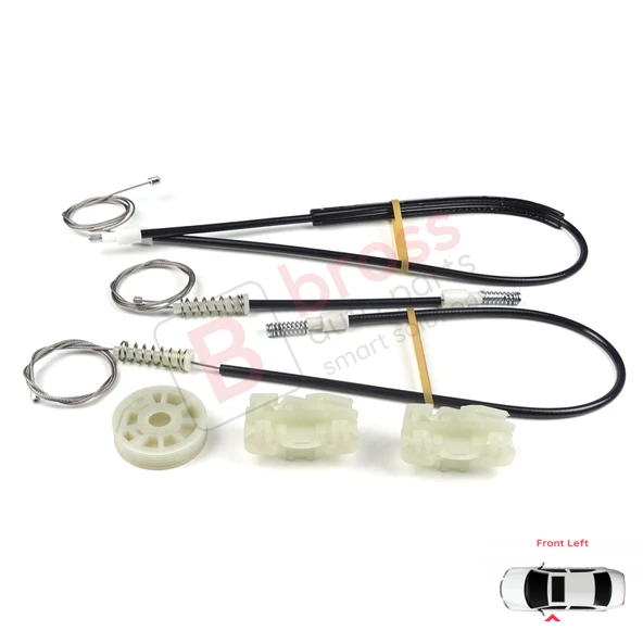 Land Rover Freelander MK1 L314 LN 1997-2006 3/5 Kapı LR006372 İçin Elektrikli Ön Sol Cam Kriko Seti - Resim 2