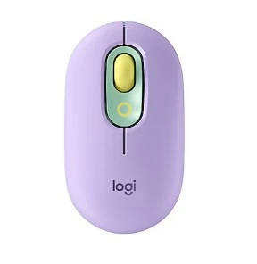 Logitech POP Emoji 910-006547 Lila Sessiz Optik Kablosuz Mouse