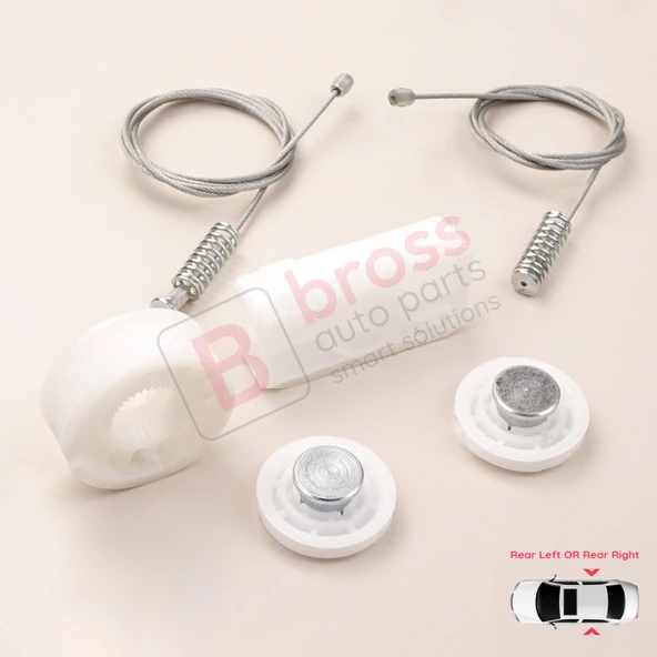 Ford Mustang MK5 S197 2005-2014 Convertible Coupe İçin Elektrikli Arka Sağ veya Sol Cam Kriko Seti - Resim 5