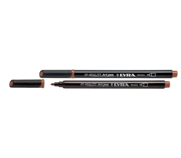 Lyra Hi̇-quali̇ty Art Pen Çi̇zi̇m Ve Boyama Kalemi̇ Kahverengi̇ L6750076