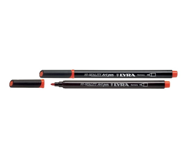 Lyra Hi̇-quali̇ty Art Pen Çi̇zi̇m Ve Boyama Kalemi̇ Vermi̇li̇on L6750017