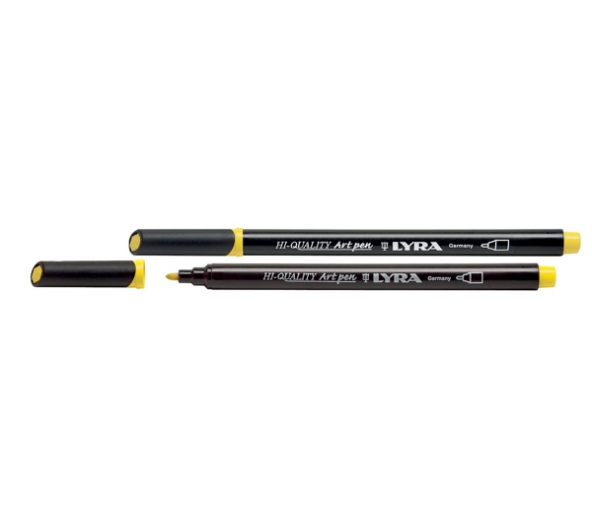 Lyra Hi̇-quali̇ty Art Pen Çi̇zi̇m Ve Boyama Kalemi̇ Li̇mon Sarı L6750007
