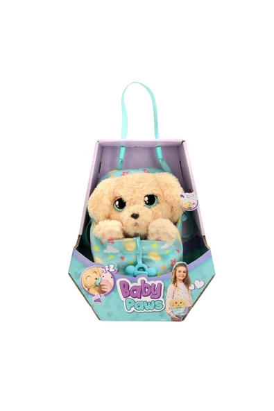 GIOCHI PREZIOSI BAW01000 Baby Paws Sesli Yavru 20 cm Peluş
