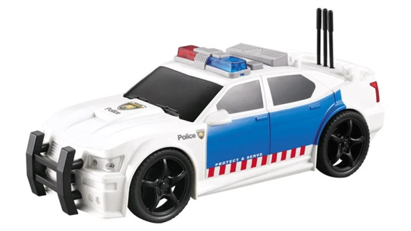 Adeland Nitro Speed 1:20 Polis Arabası - Beyaz Mavi