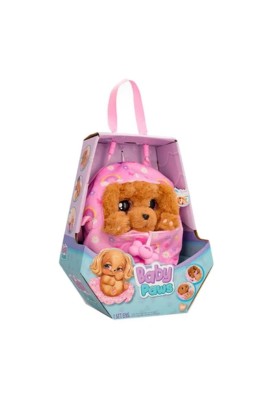 GIOCHI PREZIOSI BAW01000 Baby Paws Sesli Yavru 20 cm Peluş - 2