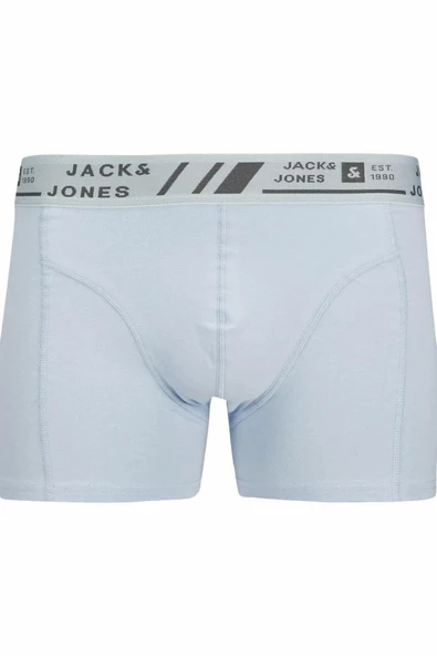 Jack Jones Cangus Solıd 3 Lü Paket Erkek Boxer 12277576 - 4