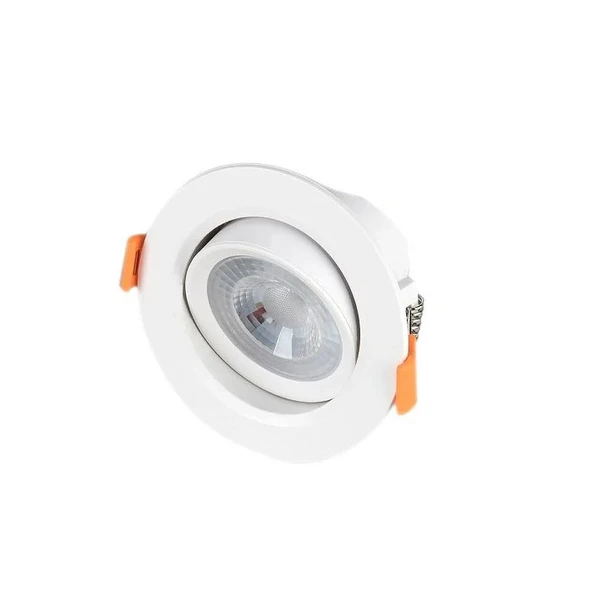 Cata CT-5204 7W Akik LED Spot Lamba Gömme Tavan Şık Tavan Aydınlatma 6400K Beyaz Işık