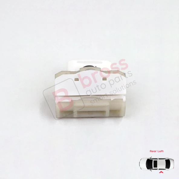 Mercedes S Class W140 1992-1999 4-Kapı 1407301146 İçin Arka Sol Cam Kriko Tamir Klipsi - Resim 3