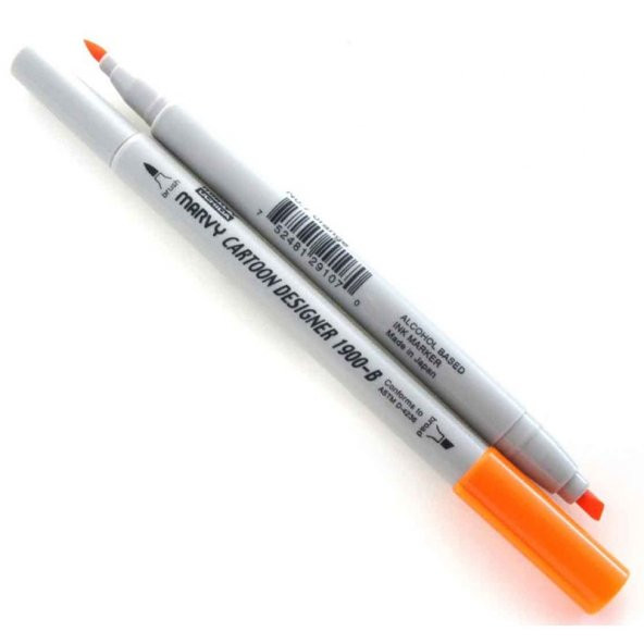Marvy Uchida Grafi̇k Markör Kalemi̇ Orange No:7