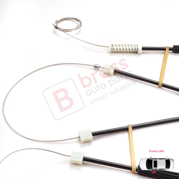 Audi TT TTS TTRS 8S FV 2014-2024 2-Kapı 8S0837461 İçin Elektrikli Sol Cam Kriko Tamir Seti - Resim 3