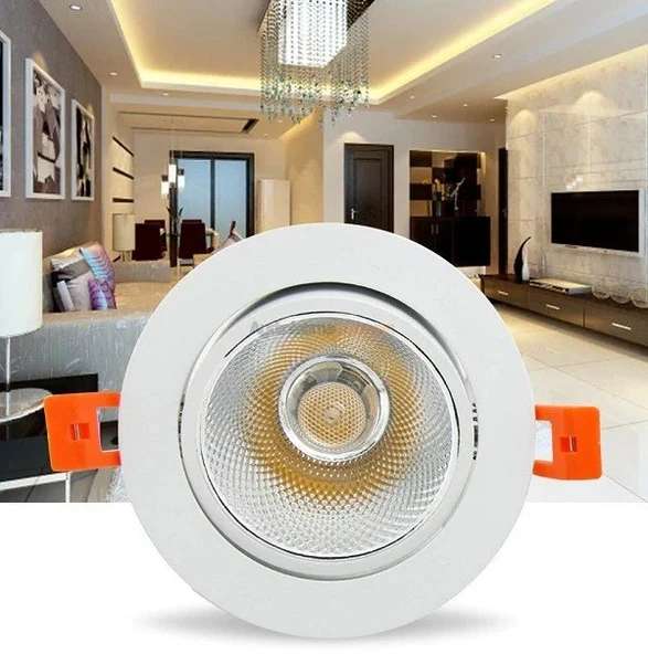 Cata CT-5204 7W Akik LED Spot Lamba Gömme Tavan Şık Tavan Aydınlatma 6400K Beyaz Işık - 5