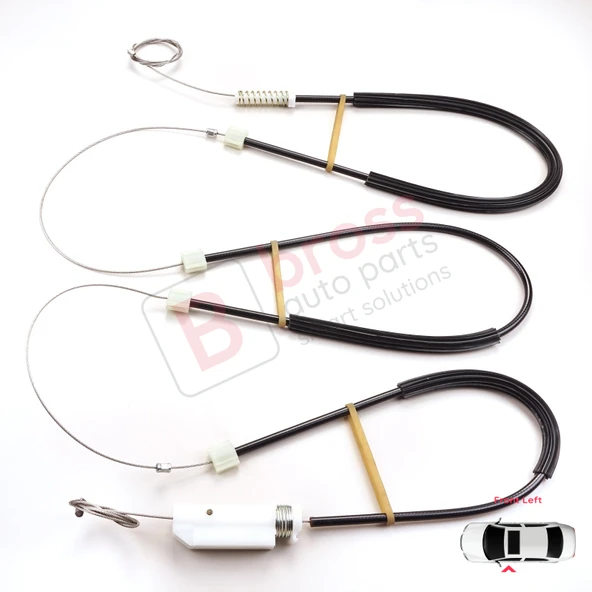 Audi TT TTS TTRS 8S FV 2014-2024 2-Kapı 8S0837461 İçin Elektrikli Sol Cam Kriko Tamir Seti - Resim 2