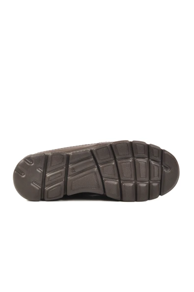 Aspor Kahve Ortopedik Hakiki Deri Casual Günlük Ayakkabı - Resim 4