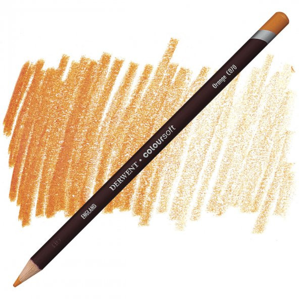 Derwent Coloursoft Orange C070