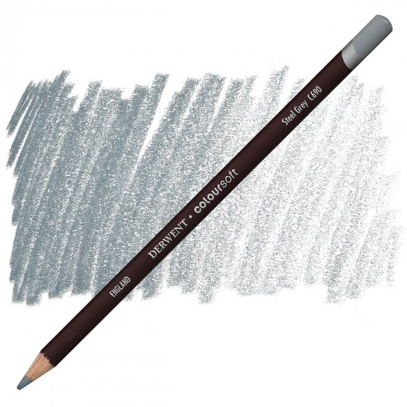 Derwent Coloursoft Steel Grey C690