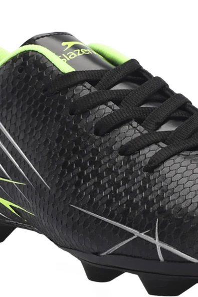 Slazenger Siyah Yeşil Erkek Krampon - 3