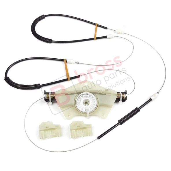 VW Passat B5 3B 3BG Skoda Superb MK1 B5 3U 3B1837461 İçin Ön Sol Cam Kriko Tamir Seti ürün görseli 1