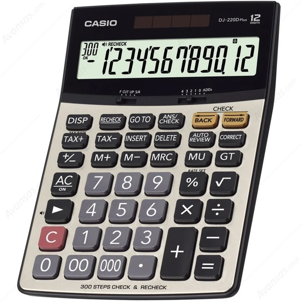 Casio Dj-220D Plus Hesap Makinesi - 1