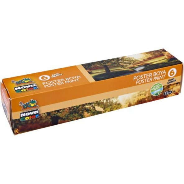 Nova Color Poster Boya 6 Renk 25Ml