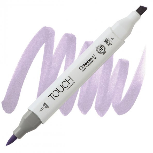 Touch Twin Brush Marker - Pale Lavender P145