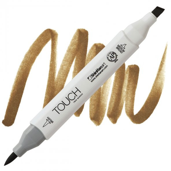 Touch Twin Brush Marker - Raw Umber BR102