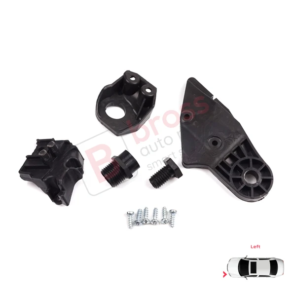 Mercedes C Class W204 S204 C204 2007-2014 CL203 A2048201114 İçin Sol Ön Far Ayak Tamir Seti - Resim 5