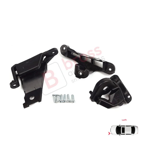Peugeot 308 MK1 HB SW CC RCZ 408 T7 6212E3 İçin Sol Ön Far Ayak Tamir Seti