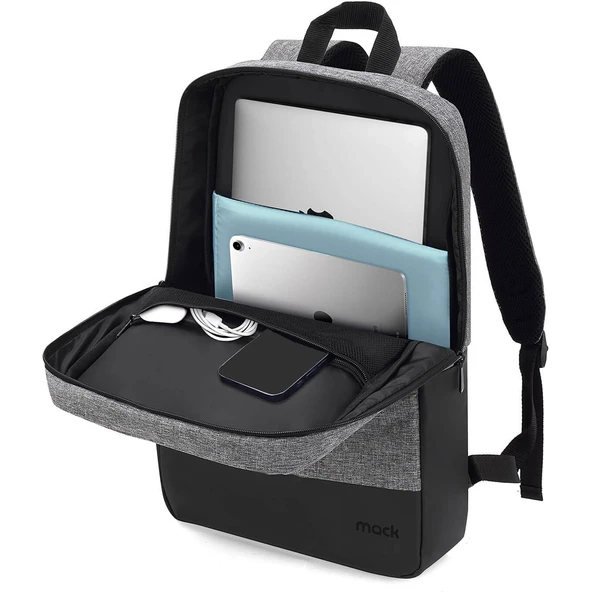 Mack MCC-606 15.6 Unıcıty 3.0 Notebook Sırt Çantası Gri - Resim 5