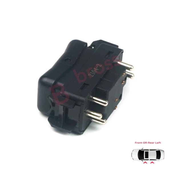 Mercedes W124 A124 C124 S124 W126 C126 W463 W201 190 A1248204610 İçin Sol Kapı Cam Açma Düğmesi - Resim 5