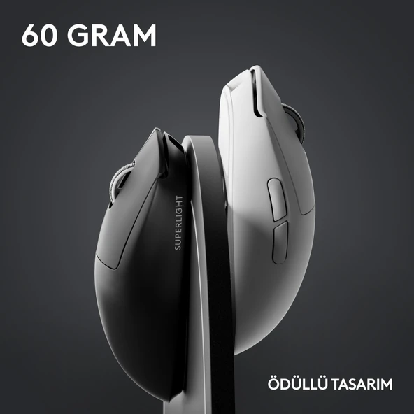 Logitech G Pro X Superlıght 2 Hafif Hero 2 Sensör 32.000 Dpı Lıghtspeed Kablosuz Oyuncu Mouse - Resim 8