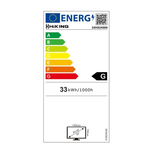 HIKING 32HS24000, 32" 82cm, HD,  Dahili Wi-Fi, Dahili Uydu Alicili, Android Led Televizyon - 5