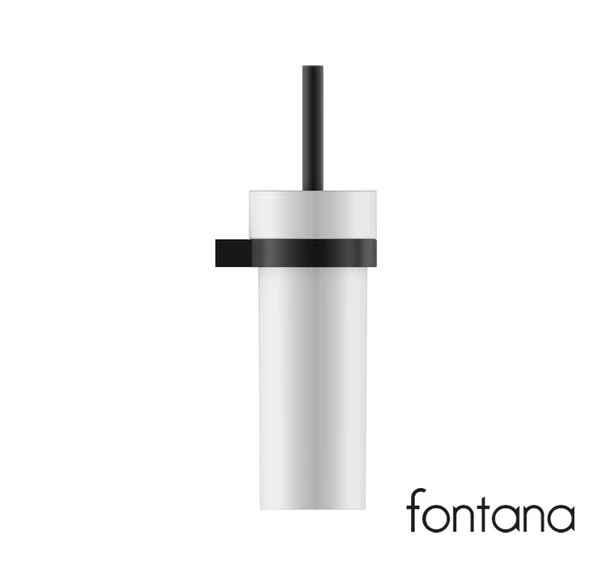 FONTANA TUVALET FIRÇASI (MAT SİYAH) FJ-10504