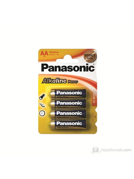 Panasonic Alkaline Power AA Alkalin Pil 4'lü Paket ürün görseli