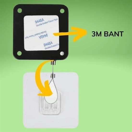 BUFFER® Yangına Dayanıklı Sıva Üstü Tüm Kapılar İçin Uygun Otomatik Kapanan Hızlı Otomatik Kapı Kapa - 7