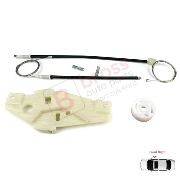 Toyota Corolla E10 AE100 E100 1991-1999 3/4/5 Kapı 6981002051 İçin Ön Sağ Cam Kriko Tamir Seti ürün görseli 1