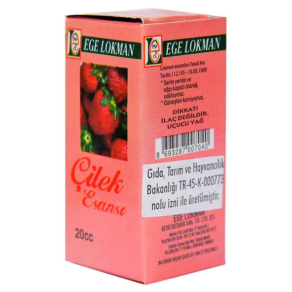 Çilek Esansı 20 cc - 2