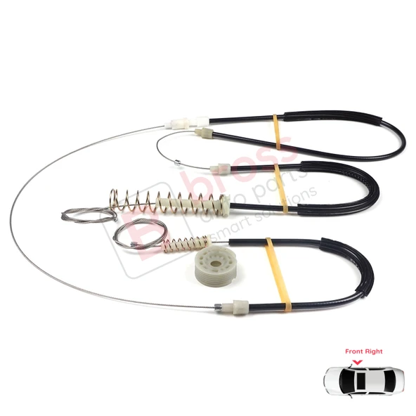 VW Scirocco MK3 137 138 2008–2017 3-Kapı Hatchback Van 1K8837462 İçin Elektrikli Ön Sağ Cam Kriko Tamir Seti - Resim 2