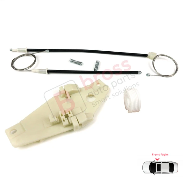 Toyota Corolla E10 AE100 E100 1991-1999 3/4/5 Kapı 6981002051 İçin Ön Sağ Cam Kriko Tamir Seti - Resim 5