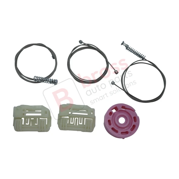 Hyundai I30 MK1 FD 2007-2012 5-Kapı 824712L001 İçin Elektrikli Ön Sol Cam Kriko Tamir Seti - Resim 2