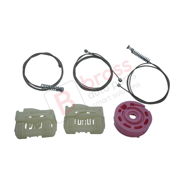 Hyundai I30 MK1 FD 2007-2012 5-Kapı 824712L001 İçin Elektrikli Ön Sol Cam Kriko Tamir Seti