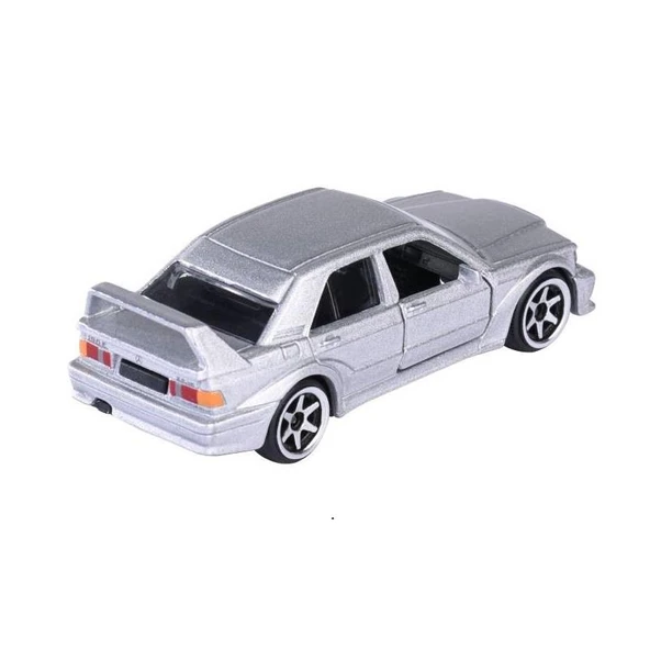 Majorette Vintage Metal Diecast Gri Mercedes Benz 190 E 2.5-16 Evo II - 4