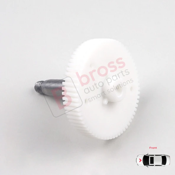 Opel Astra H 2004-2014 için Ön Cam Silecek Motor Dişlisi 0390241538 66 Diş - Resim 4