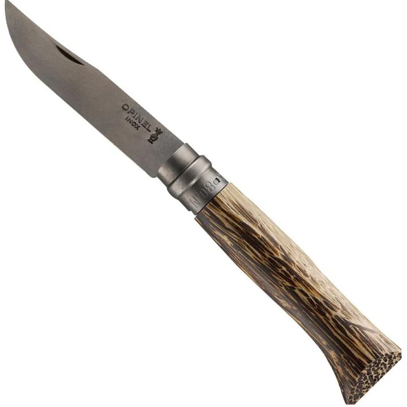 Opinel OP-002503 Palmier No 8 Guyana Ahşap Saplı Paslanmaz Çelik Çakı - 2