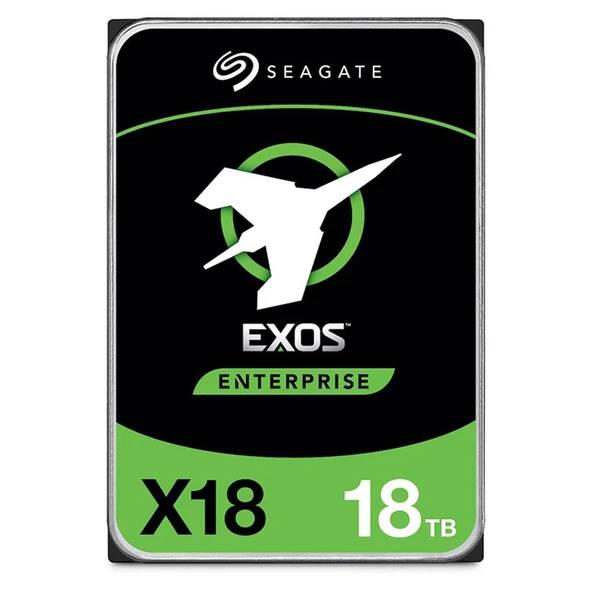 Seagate 18TB Exos X18 7200Rpm 256Mb Sata 6Gbit-sn ST18000NM000J Sabit Disk