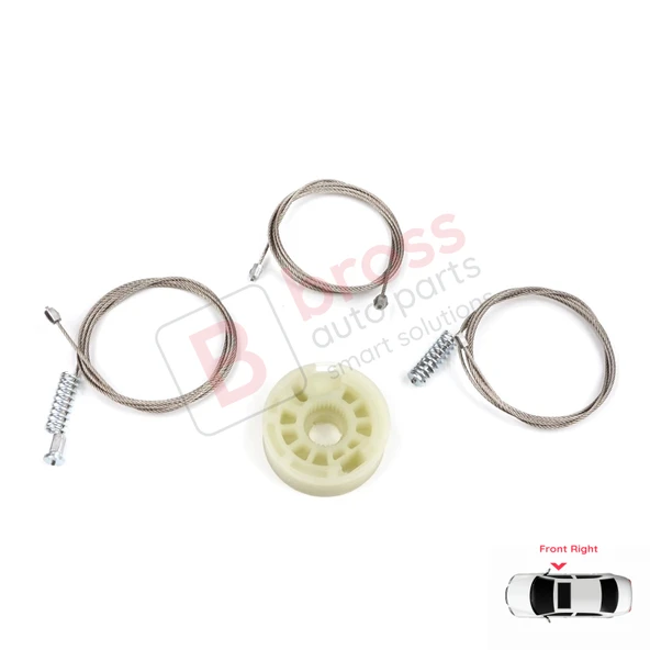 Kia Ceed Cee'd MK2 JD 2012-2018 5-Kapı  82460A2710 İçin Elektrikli Ön Sağ Cam Kriko Tamir Seti