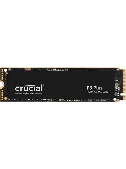 Crucial 500GB Crucial P3 Plus 3D NAND GEN4 NVMe PCIe M.2 SSD (4700-1900 MB-s) CT500P3PSSD8 Ssd Disk